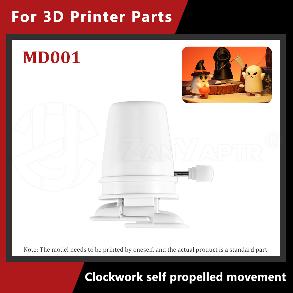 3D Printing Laptop - Bambu Lab Clockwork kendinden tahrikli hareket