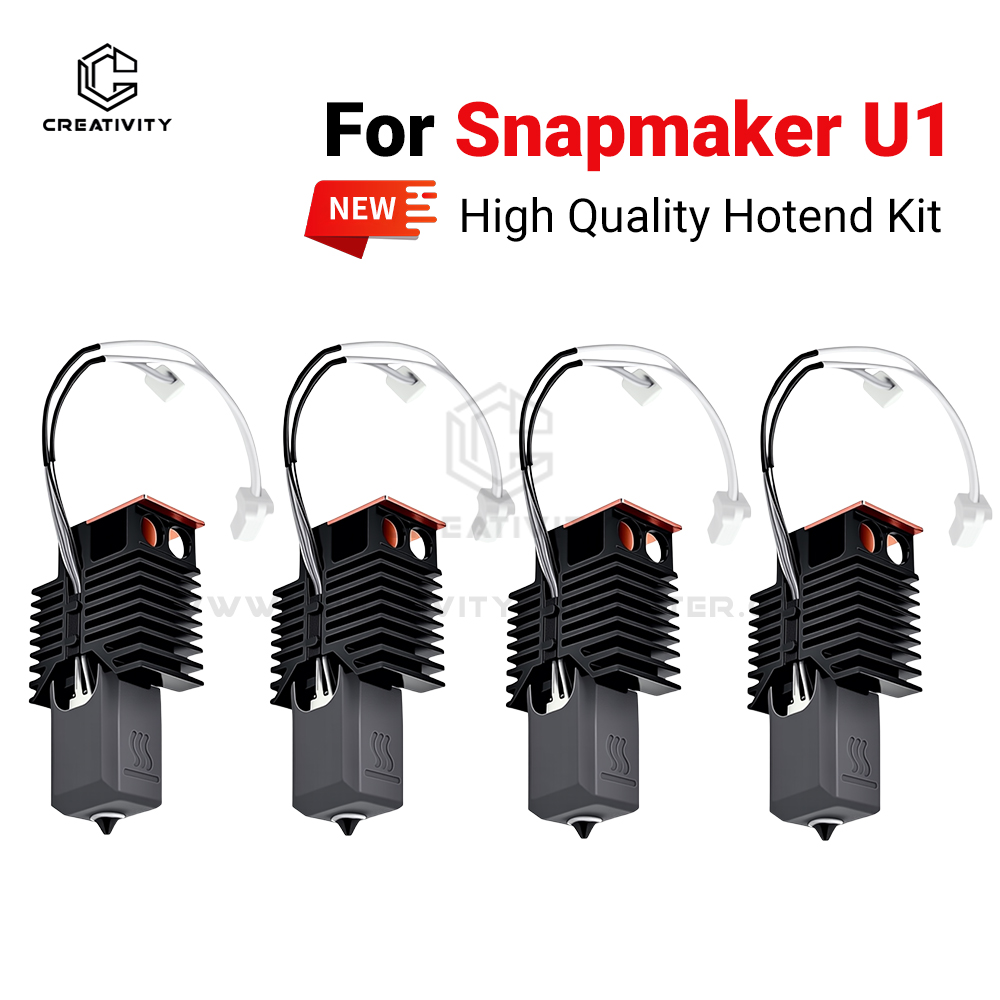 3D Printing Output - Snapmaker U1 için Tam Montajlı Hotend,