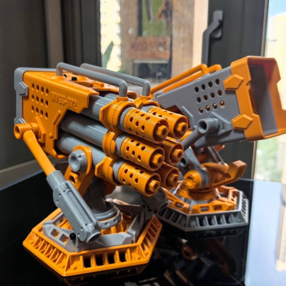 3D Printing Pen - 3D Baskı Cyberpunk Spitfire Füze Fırlatıcı