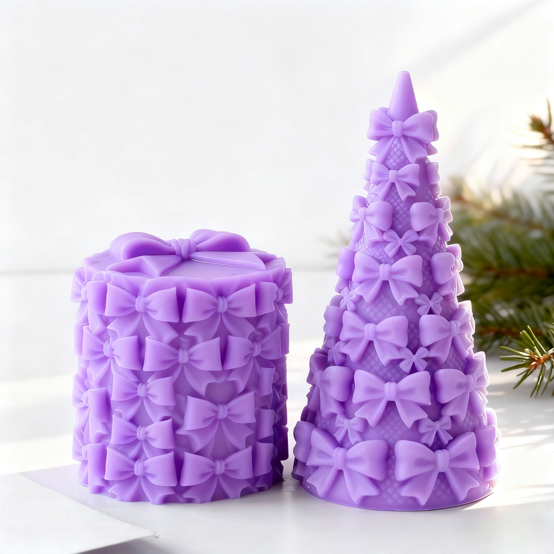 3D Printing Concrete - 3D Papyon Noel Ağacı Hediye Kutusu