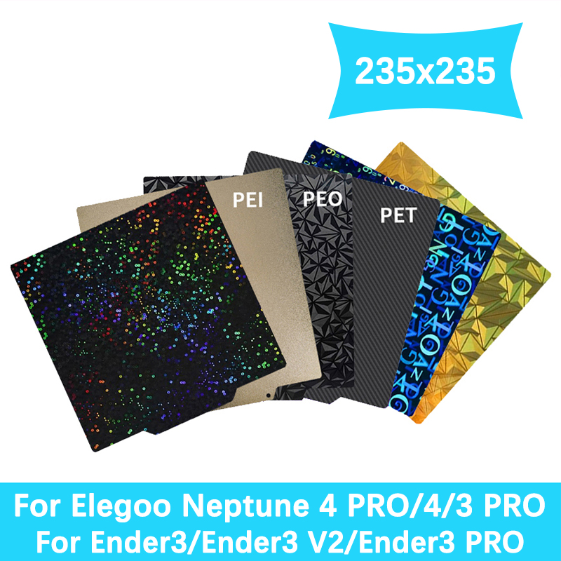 Creality Printer K1 - 235x235mm PEI PEO PET PEY Yay