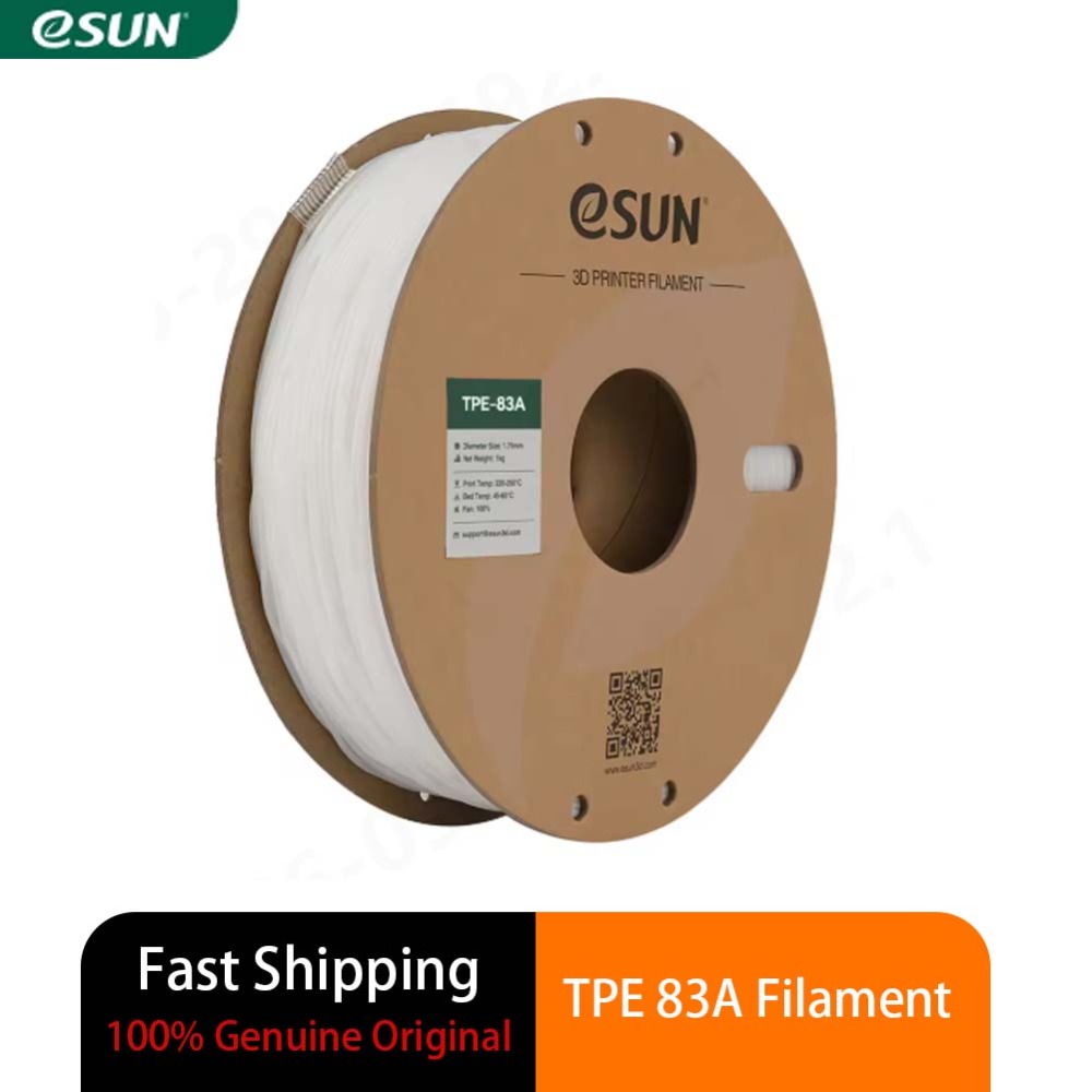 3D Printing Tpe - ESUN 83A Esnek TPE Filament 1.75mm