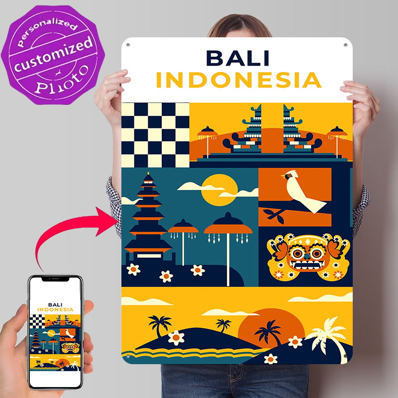 3D Printing Indonesia - Bali Endonezya Seyahat 3D Doku Baskılı
