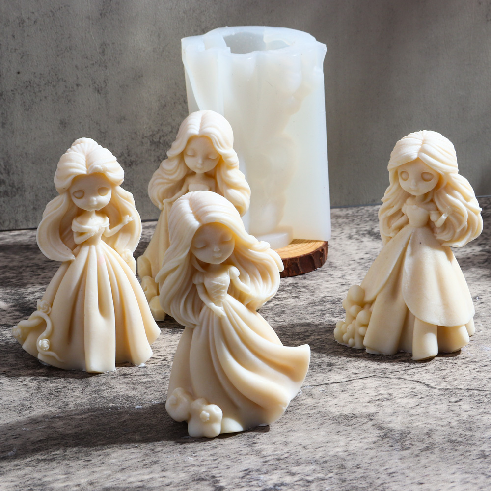 3D Printing Concrete - 3D Sweety prenses mum silikon kalıp