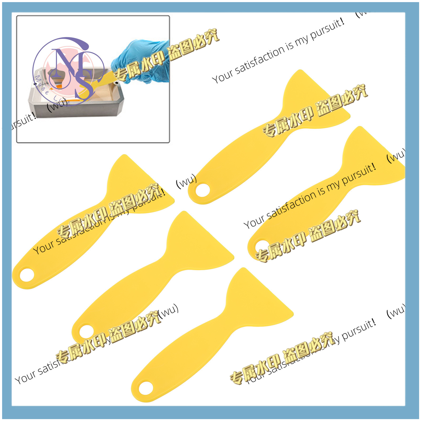 Print Removal Spatula - 5 adet Esnek 3D Yazıcı Spatulası