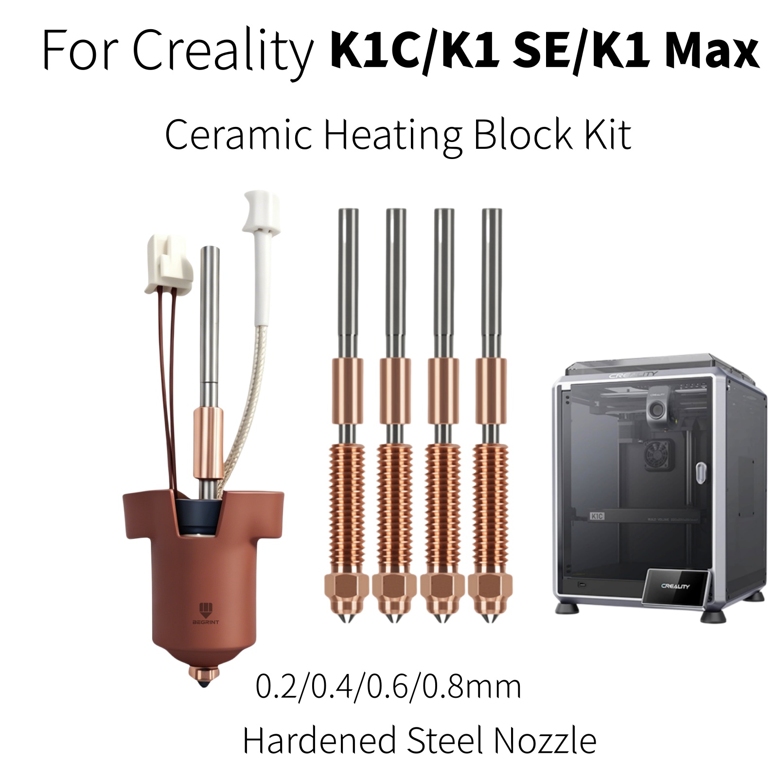 Creality Printer K1 - Creality K1C K1 MAX Hotend için