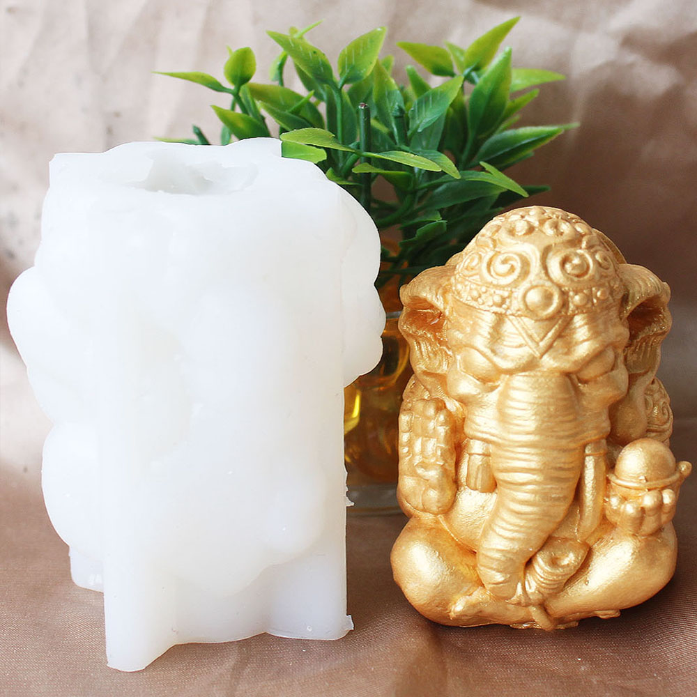 3D Printing Concrete - Sıcak 3D Tayland Hint Ganesha Zenginlik