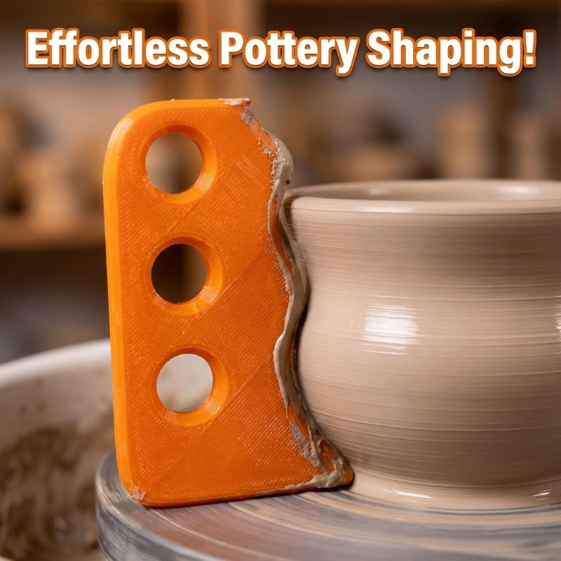 3D Baskı Çömlek Kaburga Aleti  - 3D Printing Clay incelemesi ve fiyatı
