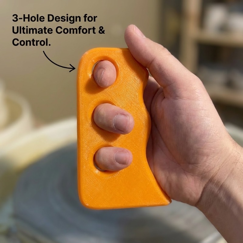 3D Baskı Çömlek Kaburga Aleti  - 3D Printing Clay incelemesi ve fiyatı