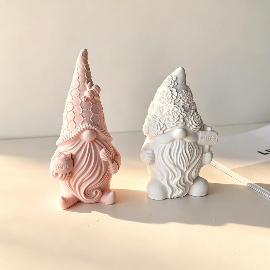 3D Noel Baba Cüce Silikon Mum  - 3D Printing Concrete incelemesi ve fiyatı