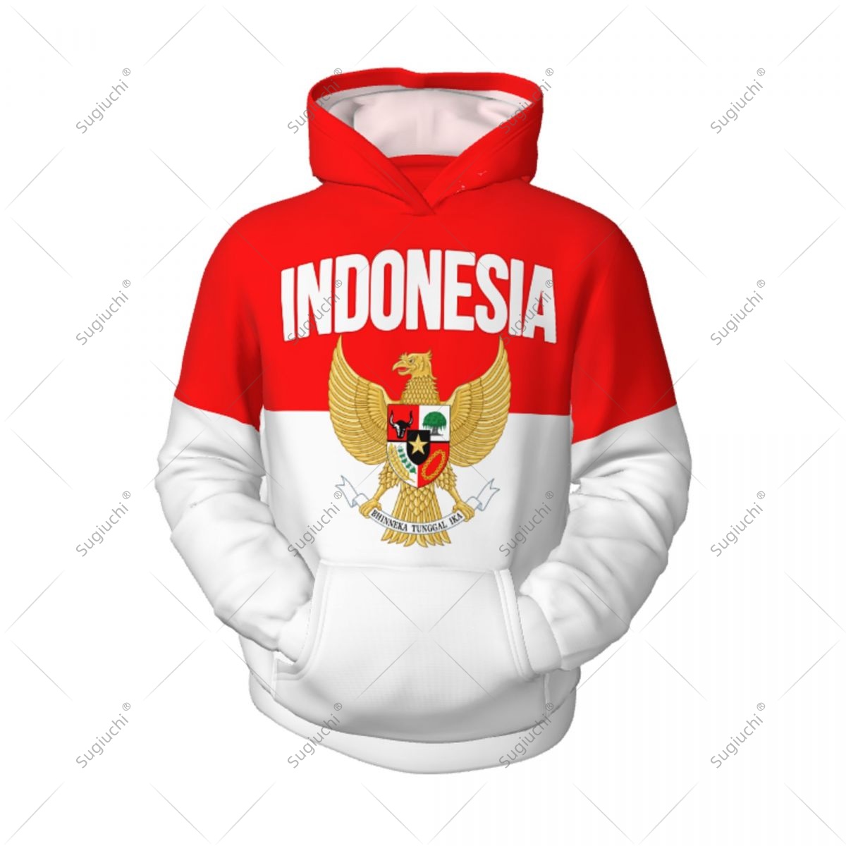 Unisex 3D Gençlik Kapşonlu Üst - 3D Printing Indonesia incelemesi ve fiyatı