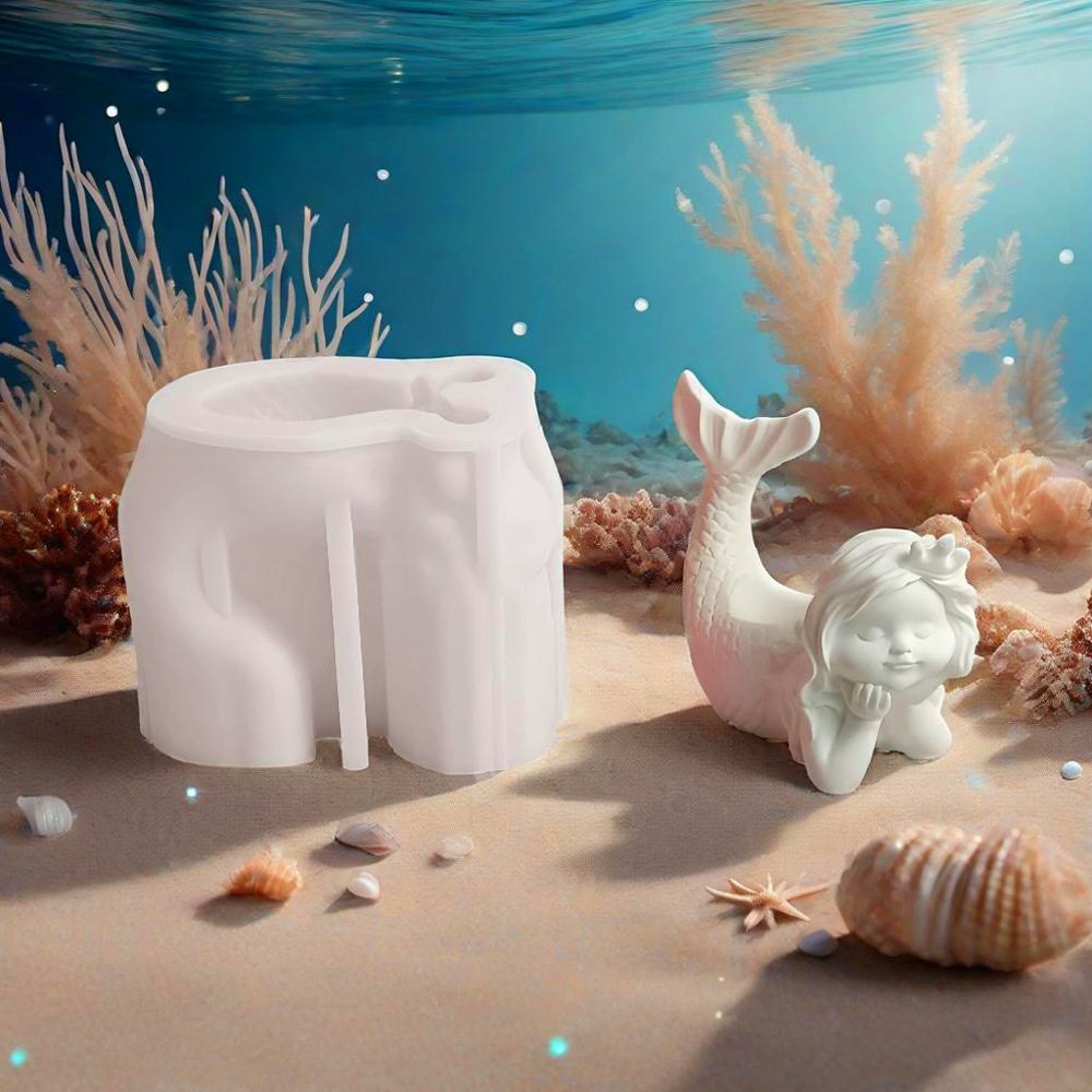 3D Denizkızı Silikon Mum Kalıp - 3D Printing Concrete incelemesi ve fiyatı
