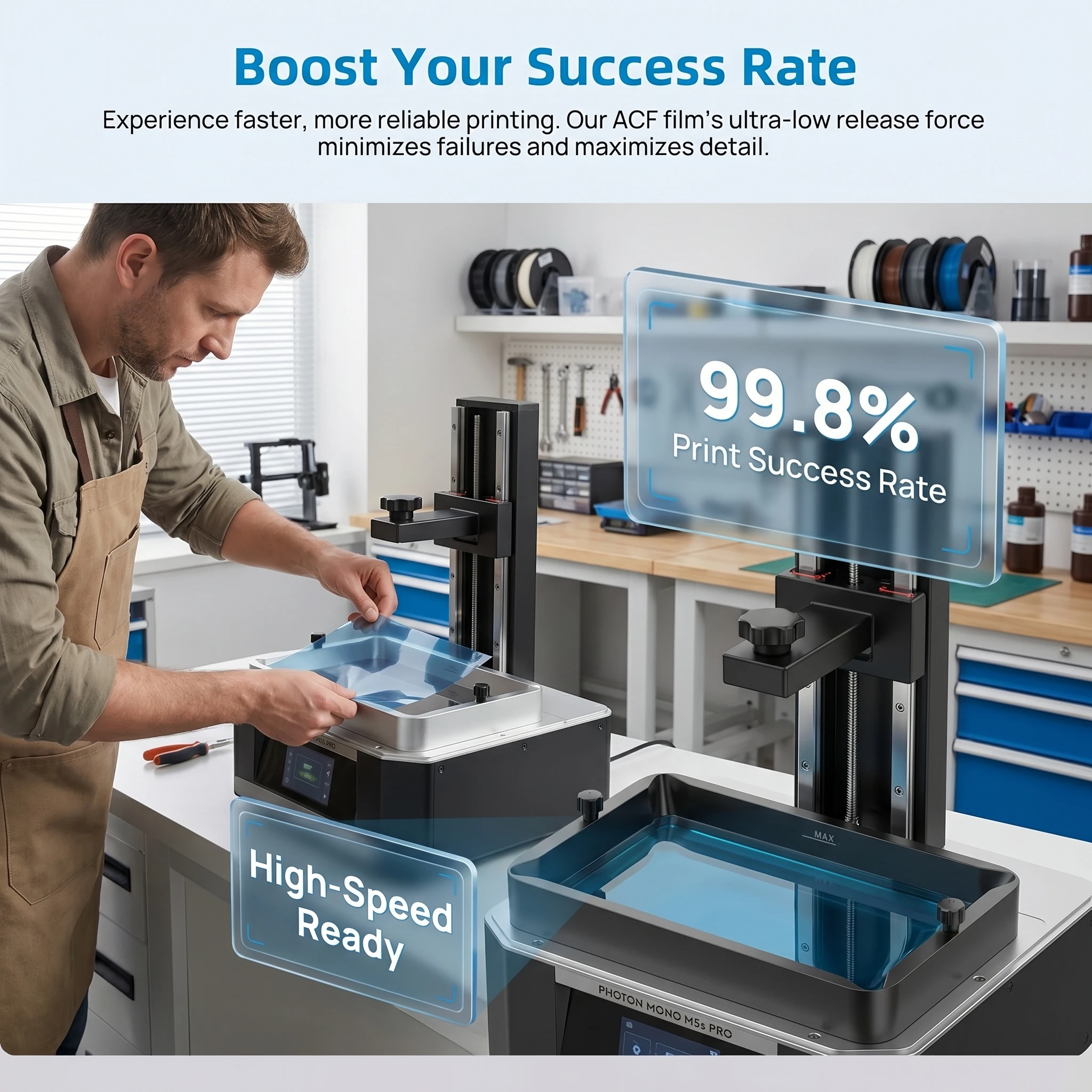 ANYCUBIC Photon Mono M7 Max M3 - 3D Printing House Machine incelemesi ve fiyatı