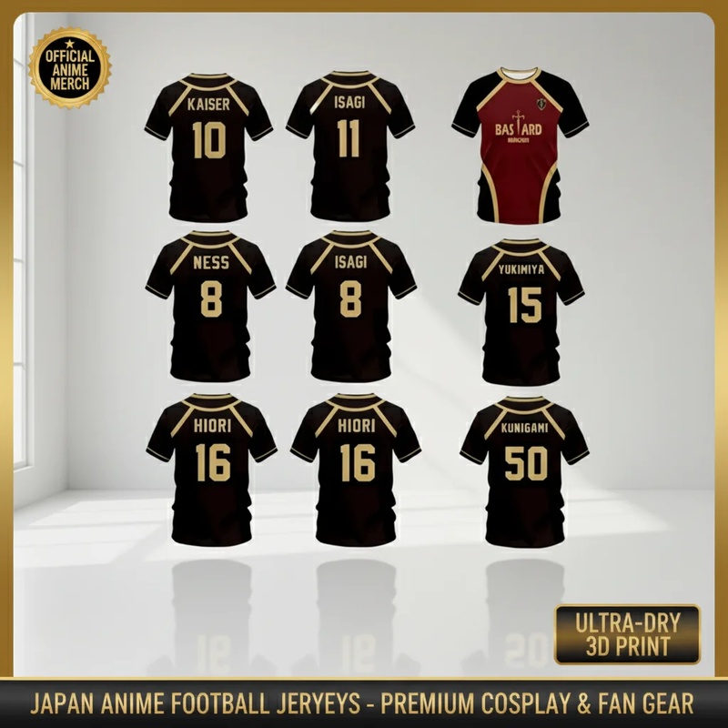 ❤️ COS ❤️ Anime Michael Kaiser - 3D Printing Jersey incelemesi ve fiyatı