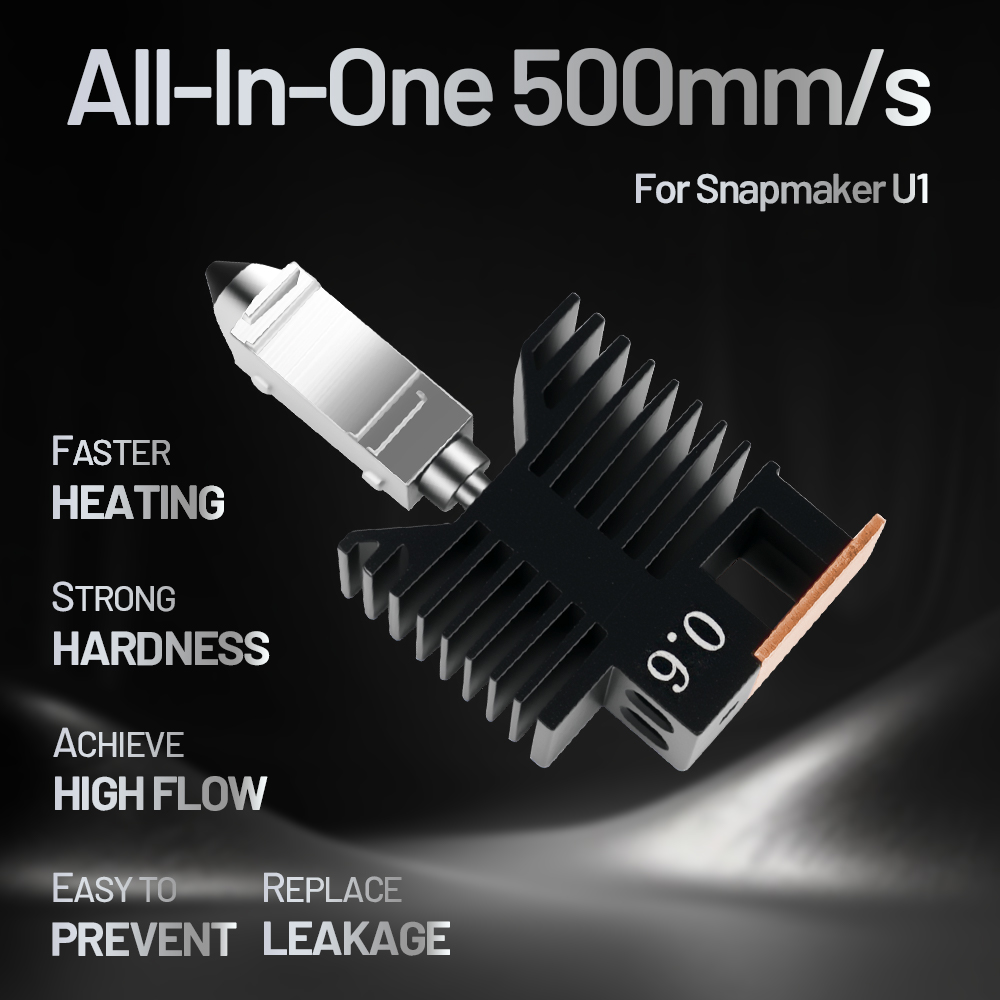 0.2/0.4/0.6/0.8mm Snapmaker U1 - 3D Printing Output incelemesi ve fiyatı