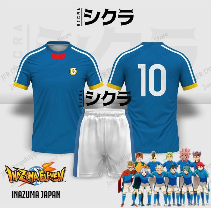 Jersey Seti Jersey Inazuma Ele - 3D Printing Jersey incelemesi ve fiyatı