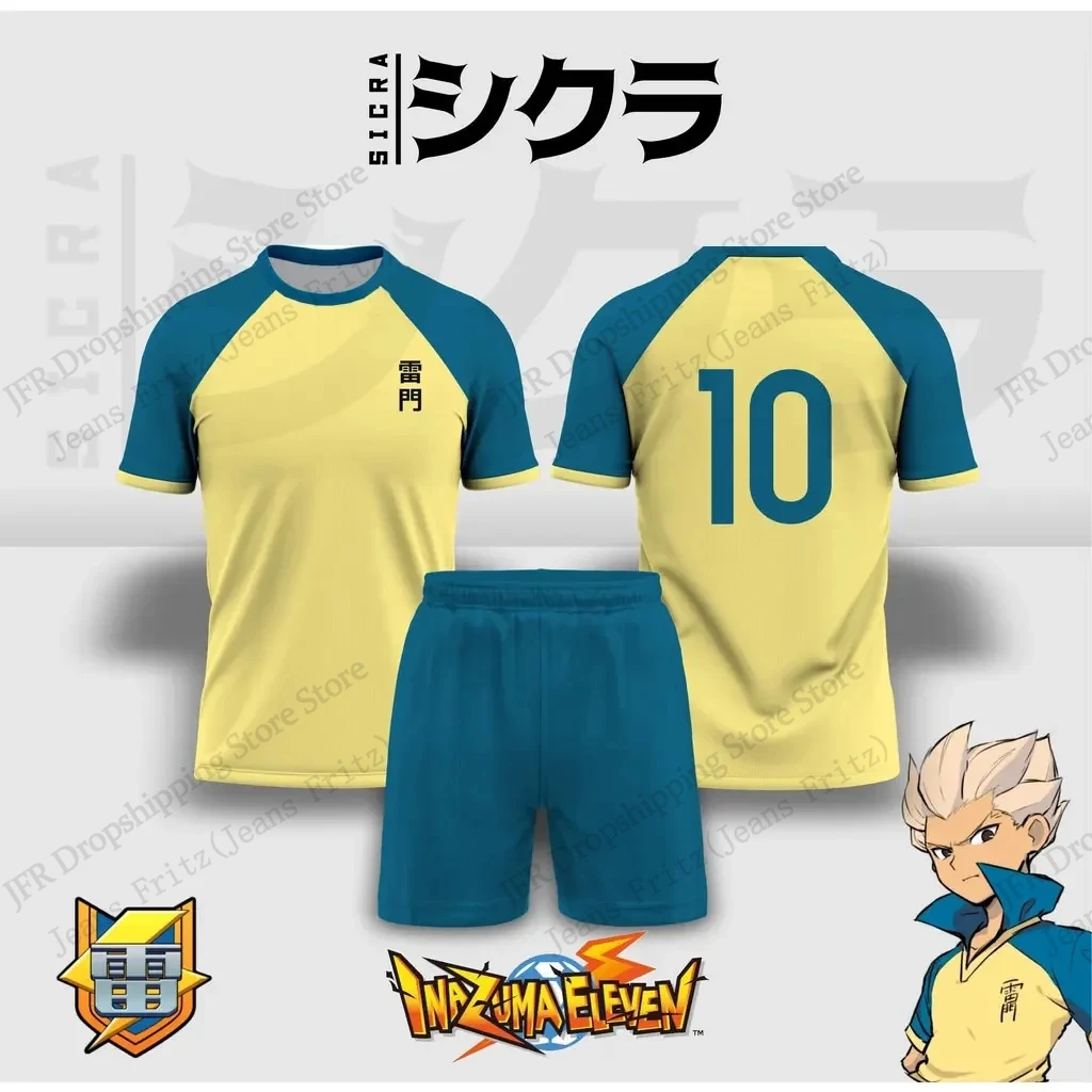 Jersey Seti Jersey Inazuma Ele - 3D Printing Jersey incelemesi ve fiyatı