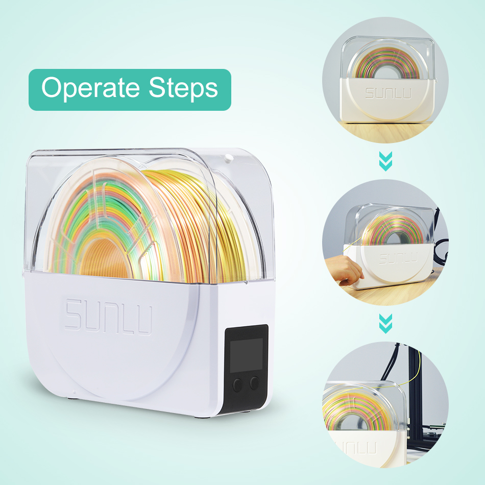 SUNLU Filament Kurutucu S1 Plu - 3D Printing Output incelemesi ve fiyatı