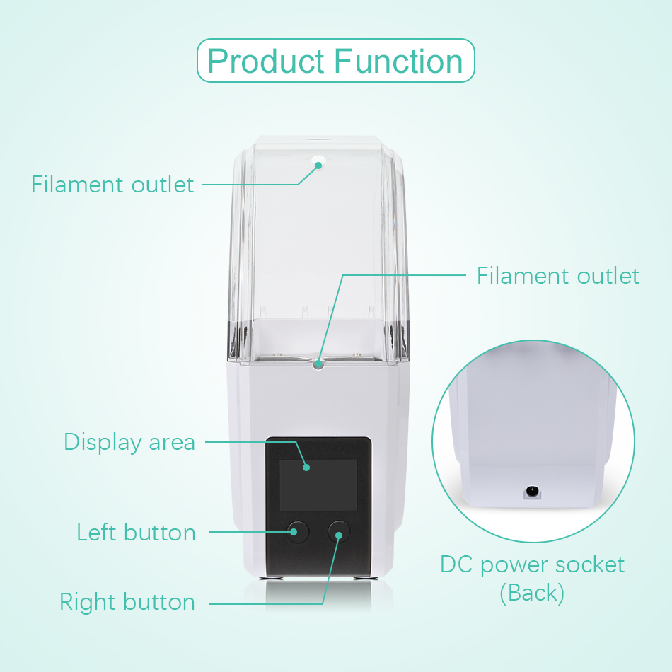 SUNLU Filament Kurutucu S1 Plu - 3D Printing Output incelemesi ve fiyatı