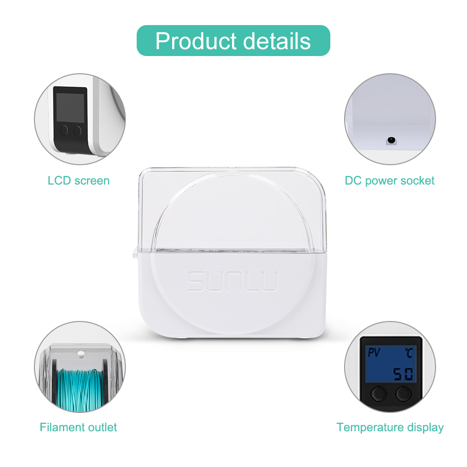 SUNLU Filament Kurutucu S1 Plu - 3D Printing Output incelemesi ve fiyatı